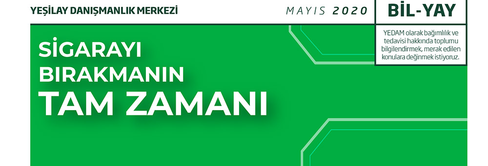 Yeşilay Danışmanlık Merkezi Bülten - Mayıs 2020