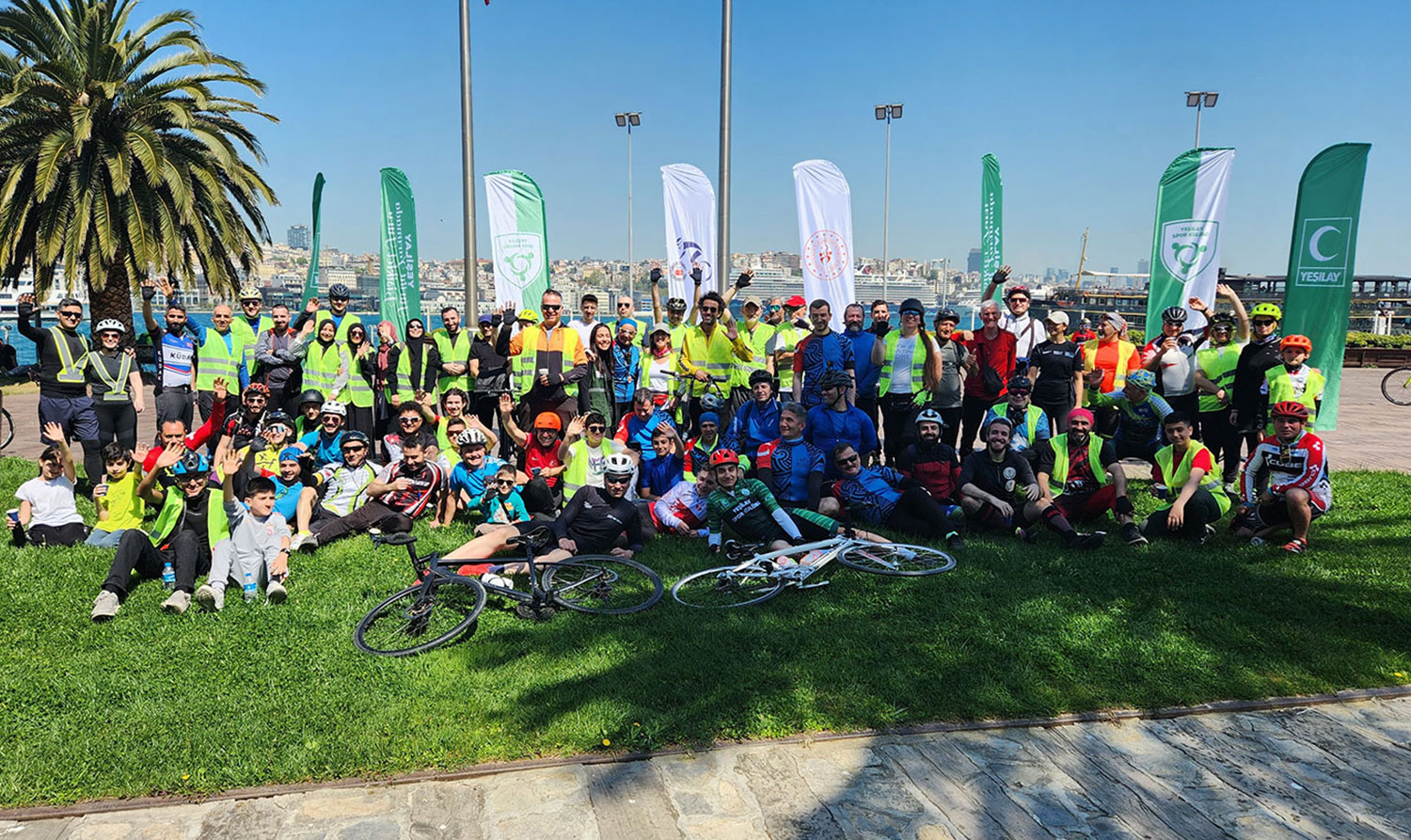 Yeşilay Tarihi Yarımada Bisiklet Turları, İstanbul’a Renk Katmaya Devam Ediyor