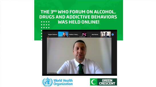 The 3rd WHO Forum on Alcohol, Drugs and Addictive Behaviors was Held Online!