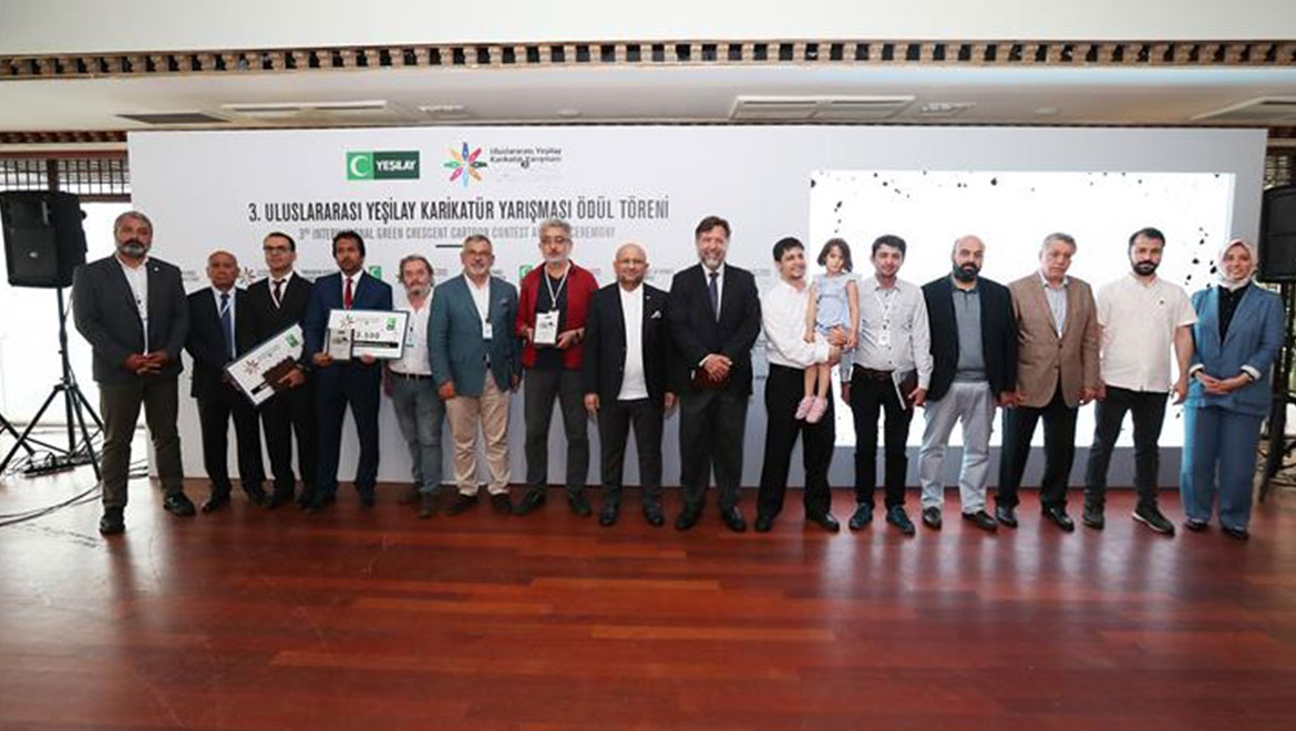 3rd International Green Crescent Cartoon Contest’s Awards Presented to Winners