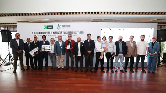 3rd International Green Crescent Cartoon Contest’s Awards Presented to Winners