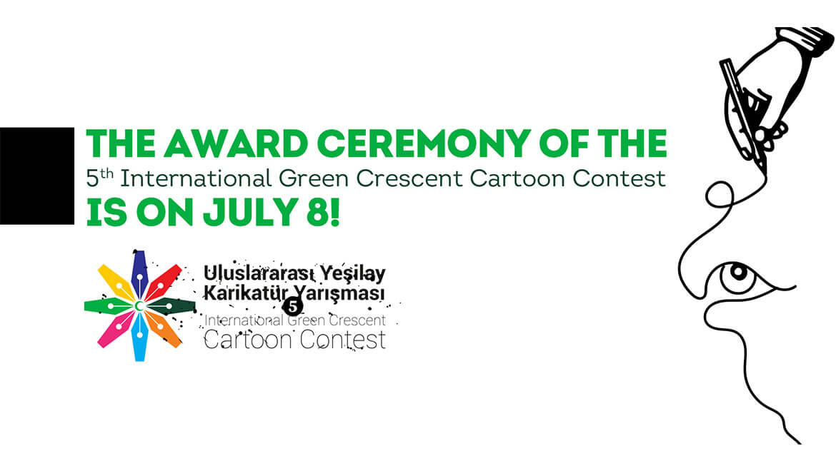 The Award Ceremony of the 5th International Green Crescent Cartoon Contest is on July 8!