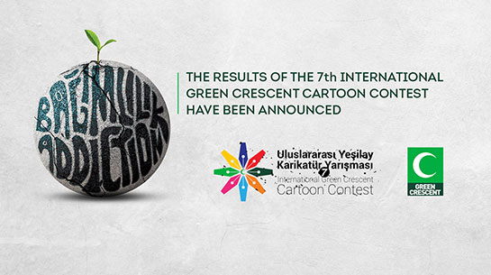 The Results of the 7th International Green Crescent Cartoon Contest Have Been Announced