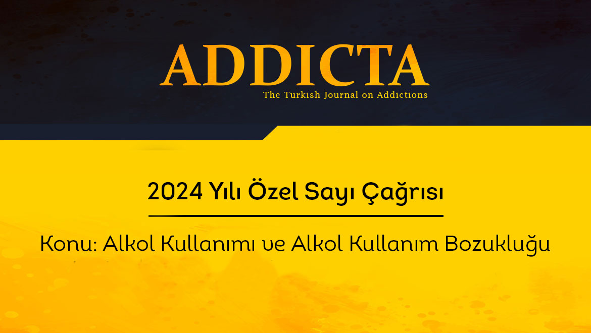 Addicta Dergisi’nden 2024 Yılı Özel Sayı Çağrısı