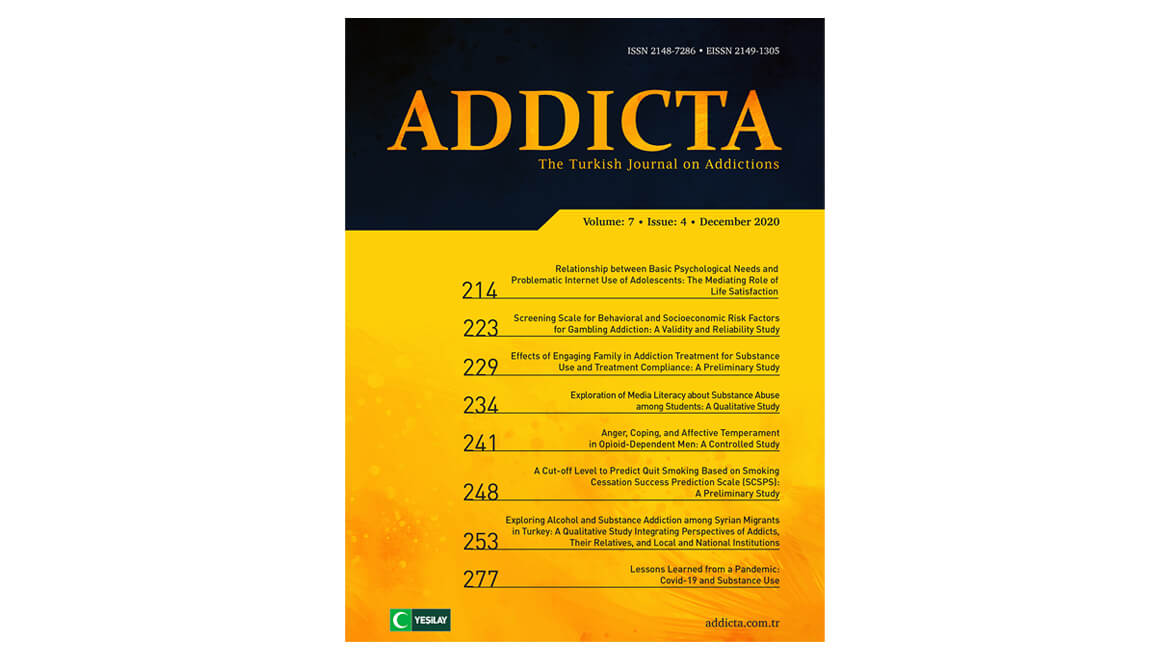 Fourth Issue of Addicta for 2020 Published