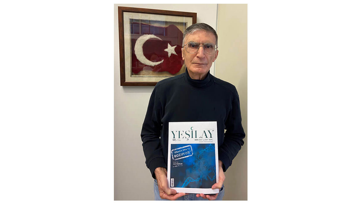 Sigaranın DNA’yı Bozan Etkisi Prof. Dr. Aziz Sancar İmzasıyla Yeşilay Dergisi’nin Kapağında
