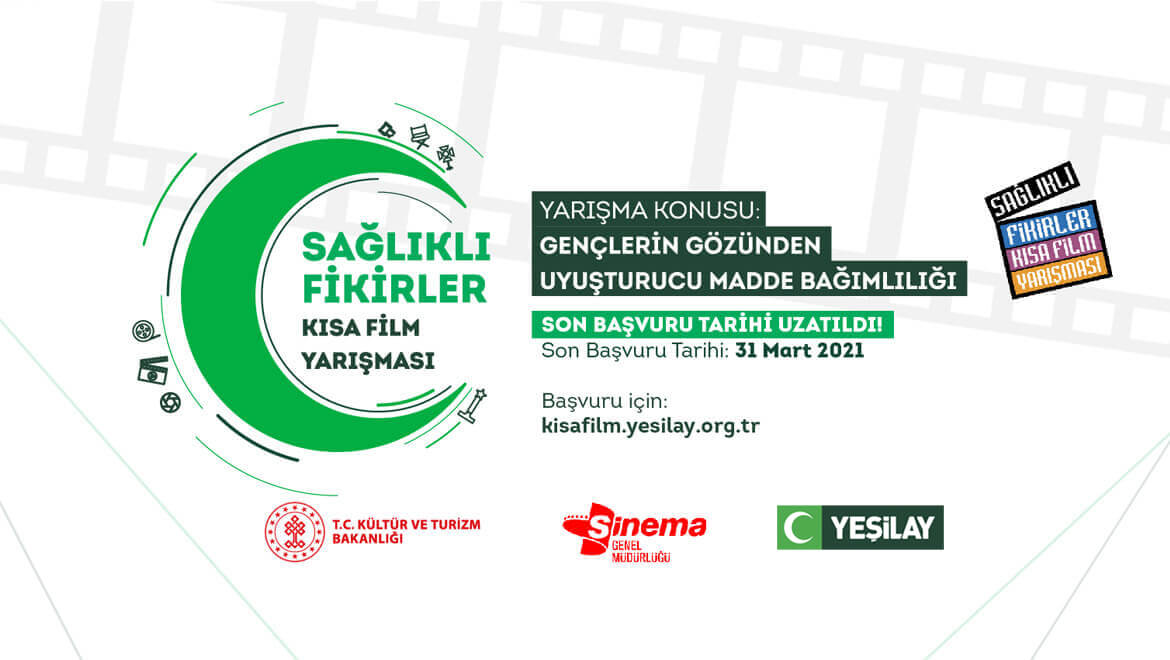 Yeşilay Sağlıklı Fikirler Kısa Film Yarışması’nın Son Başvuru Tarihi 31 Mart’a Uzatıldı