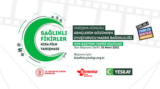 Yeşilay Sağlıklı Fikirler Kısa Film Yarışması’nın Son Başvuru Tarihi 31 Mart’a Uzatıldı