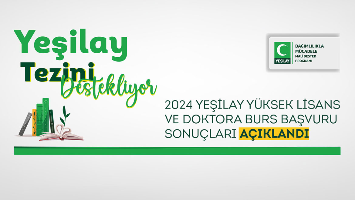 Yeşilay Yüksek Lisans ve Doktora Burs Başvuru Sonuçları Açıklandı