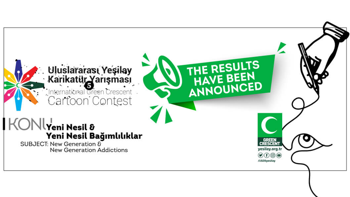 The Results of the 5th International Green Crescent Cartoon Contest Have Been Announced