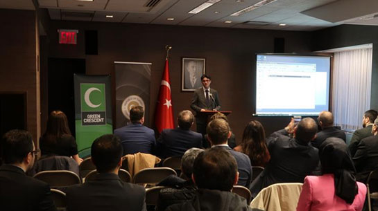 Green Crescent has organized the “Informative Meeting on Addiction Prevention for The Turkish Community” in New York