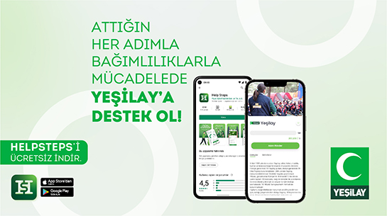 Adımlar Yeşilay İçin İyiliğe Dönüşüyor