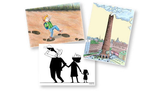 The Winners of The International Green Cartoon Contest Received their Awards