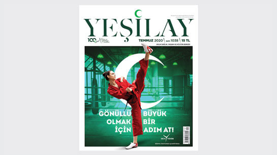 Dünya Tekvando Şampiyonu İrem Yaman, Yeşilay Dergisi’nin Kapağına "Gönüllü Olmak İçin Büyük Bir Adım At" Sloganıyla İmzasını Attı