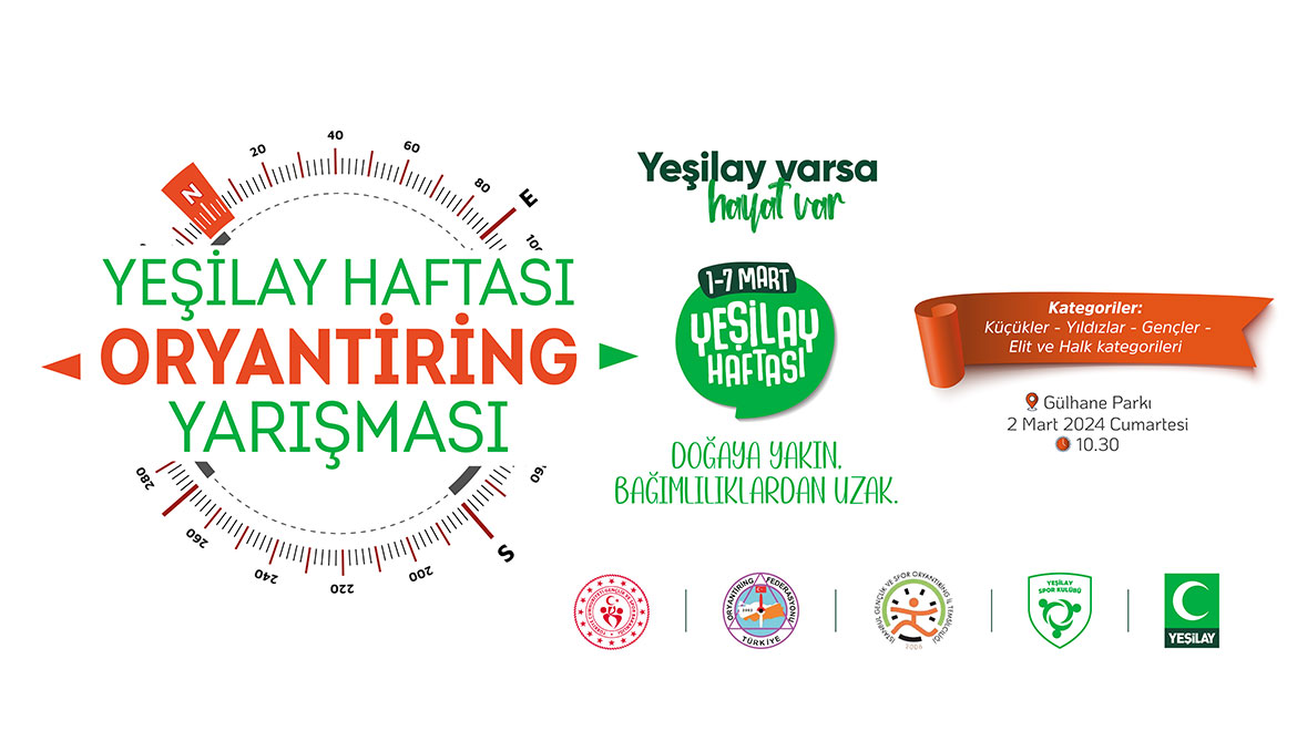 Yeşilay Haftası Oryantiring Yarışması 