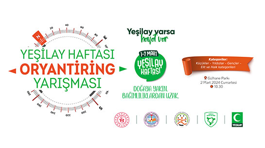 Yeşilay Haftası Oryantiring Yarışması