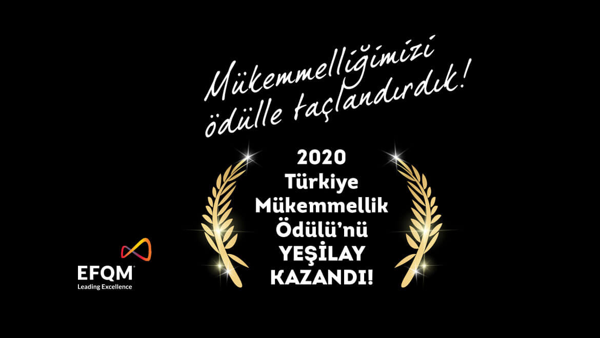 Yeşilay, Çalışmalarını Türkiye Mükemmellik Ödülü İle Taçlandırdı