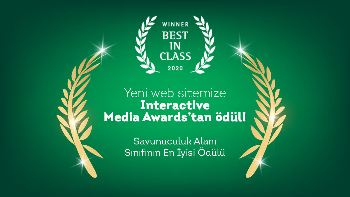 Yeşilay’ın Web Sitesine Interactive Media Awards’tan Ödül!
