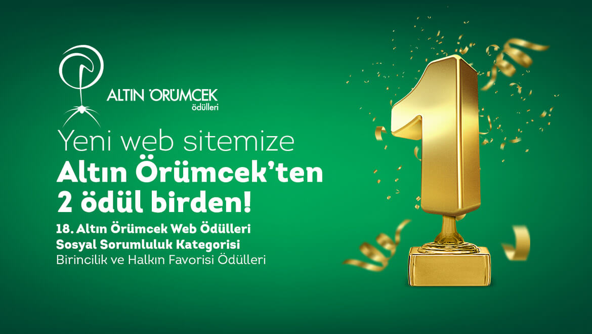 Yeşilay Web Sitesine Altın Örümcek’ten İki Ödül Birden