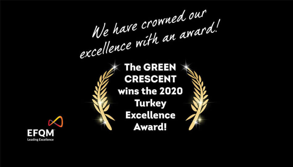 Green Crescent Crowned its Work With Turkey Excellence Award