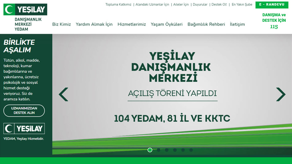 Yeşilay Danışmanlık Merkezi (YEDAM)