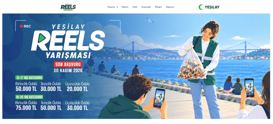 Yeşilay Reels Yarışması