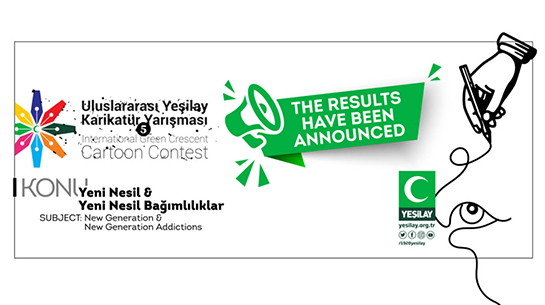 The Results of the 5th International Green Crescent Cartoon Contest Have Been Announced
