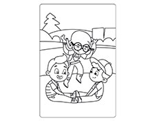 Yeşilay Boyama Sayfaları - 04