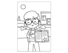 Yeşilay Boyama Sayfaları - 02