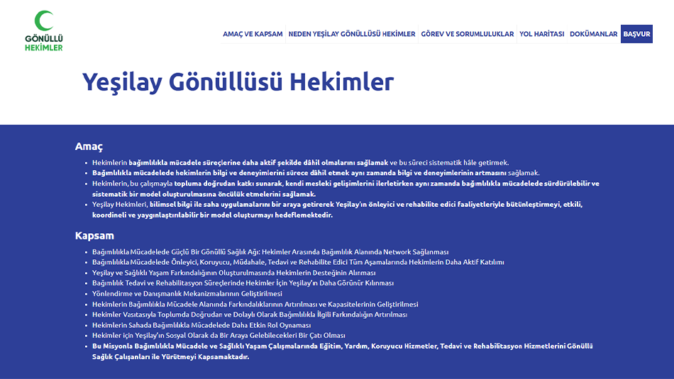 Yeşilay Gönüllüsü Hekimler