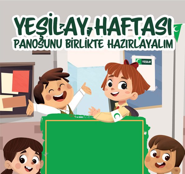 Yeşilay Haftası Panosu